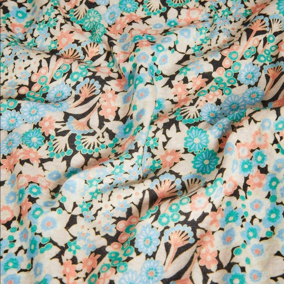 New With Tags Ted Baker London Womens Domela Linen Printed Tee Multiple Sizes - Picture 7 of 7